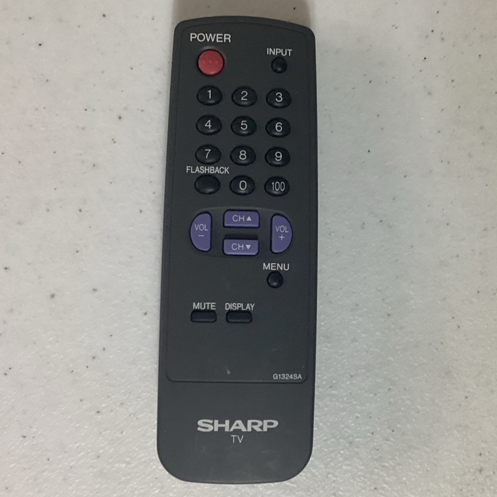 OEM Sharp TV Remote‎ Control G1324SA Tested Working